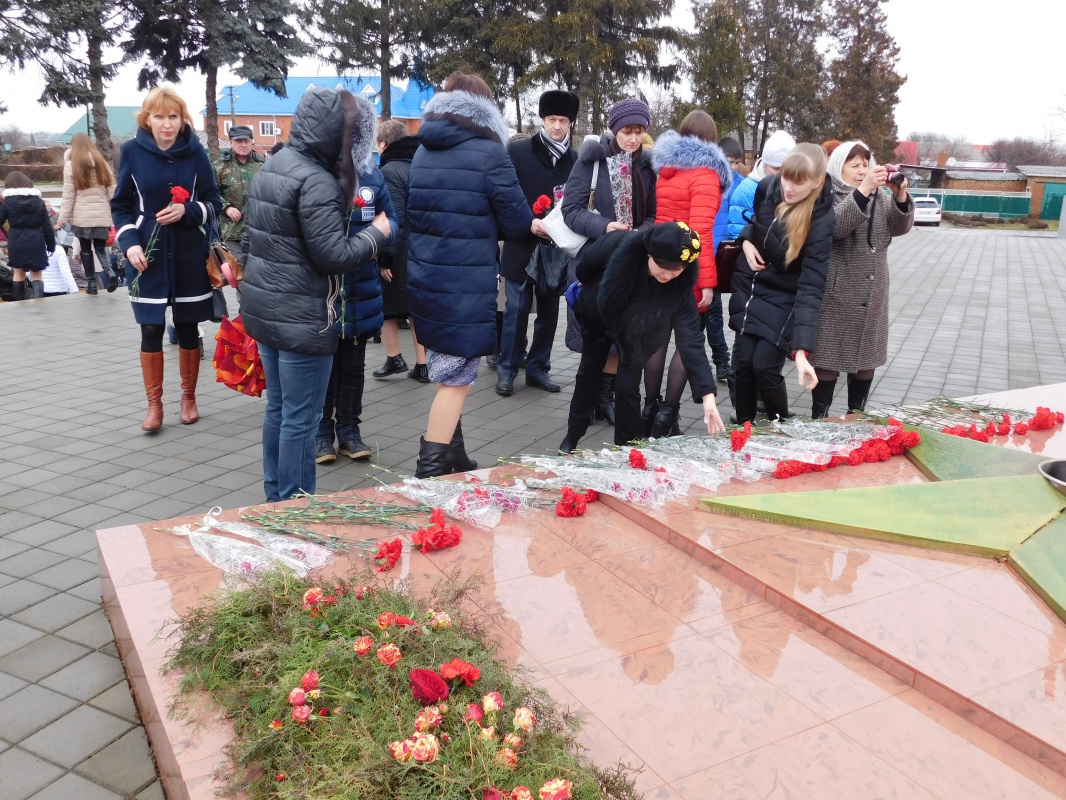 Митинг памяти....