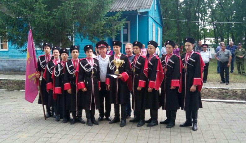 О нашей победе в краевых казачьих играх...