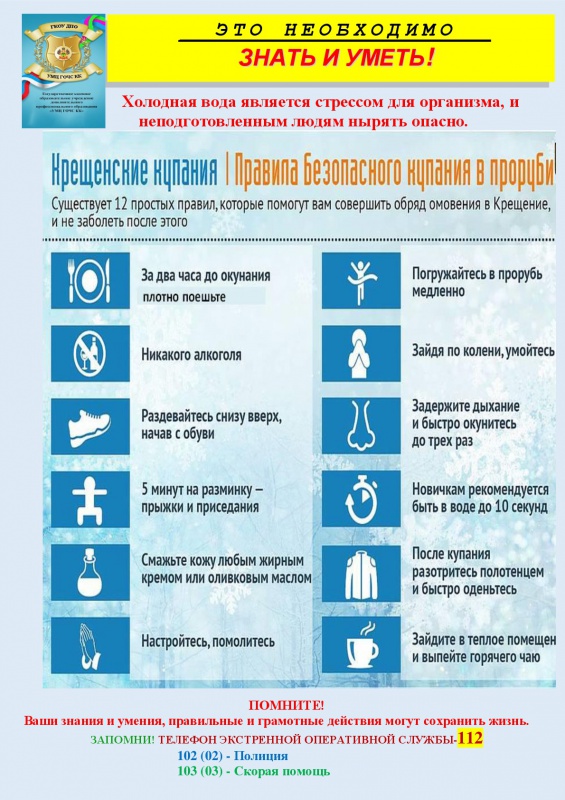 Крещенские купания...