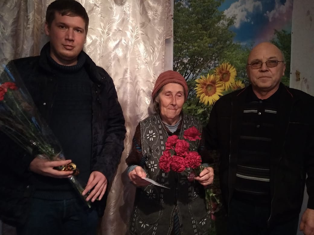 Вручение памятного знака к 75-летию снятия блокады Ленинграда....