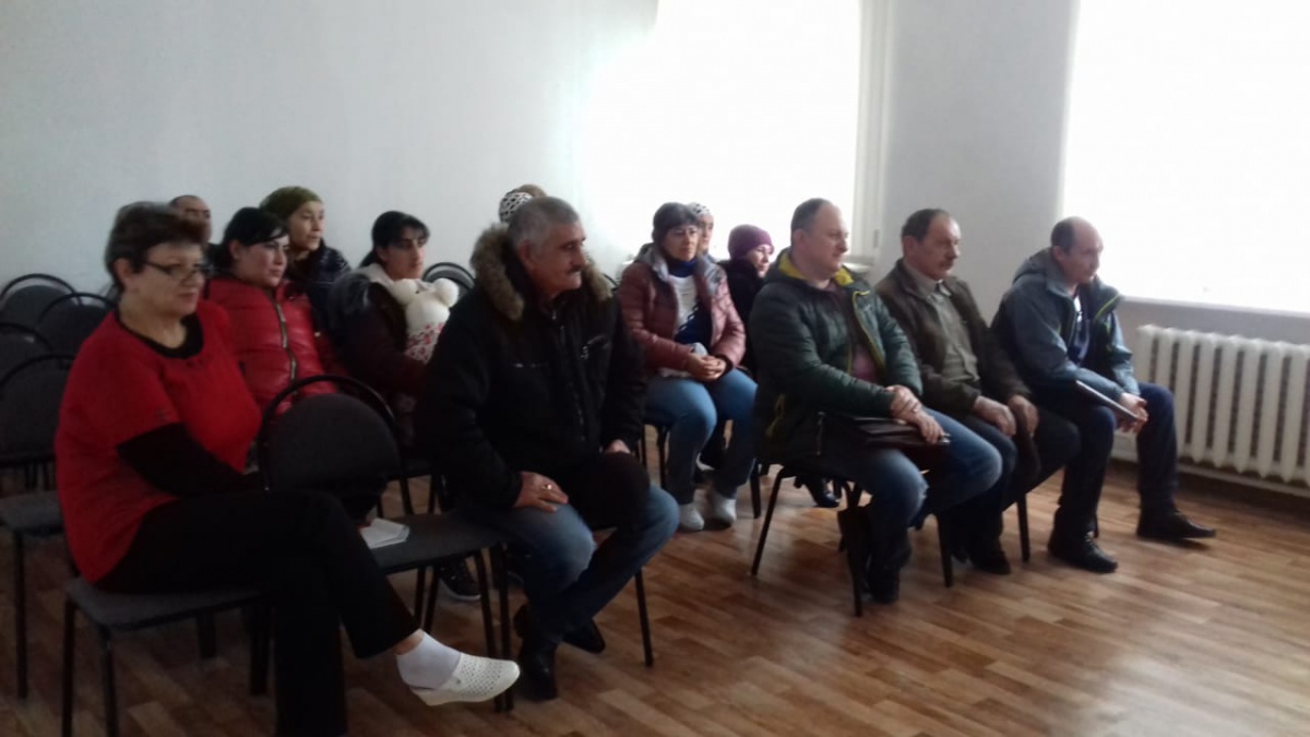 Сход граждан по вопросам создания сельскохозяйственный кооперативов...