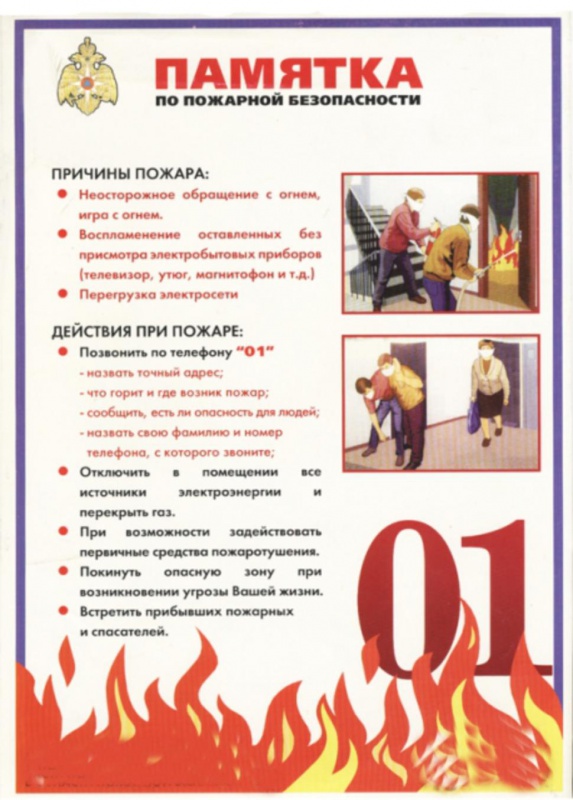 Соблюдайте правила пожарной безопасности....