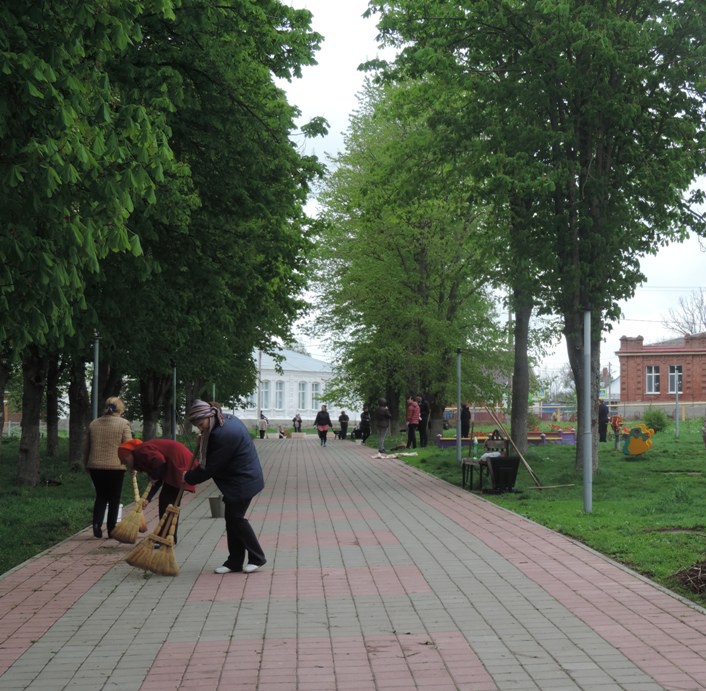 Всекубанский субботник...