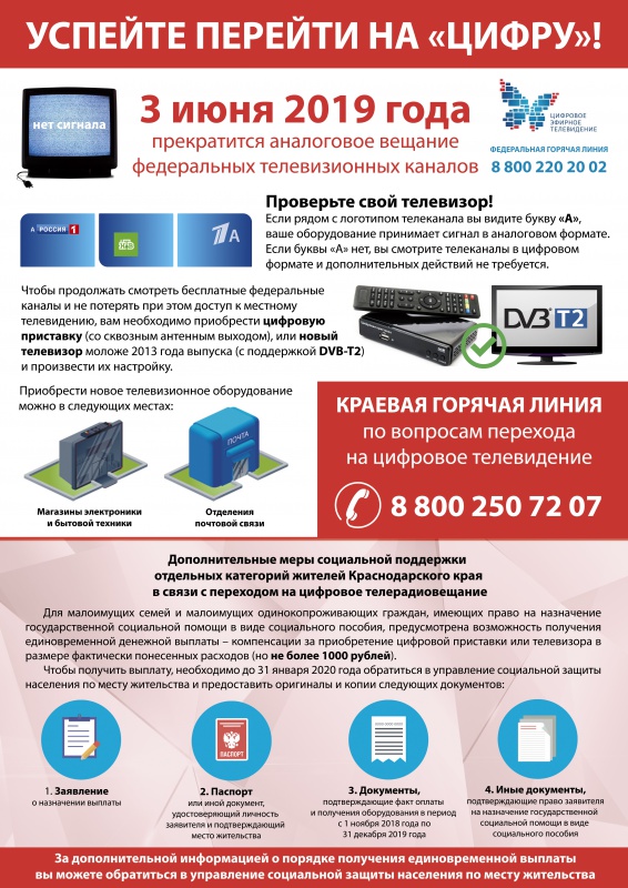 Успейте перейти на "ЦИФРУ"...