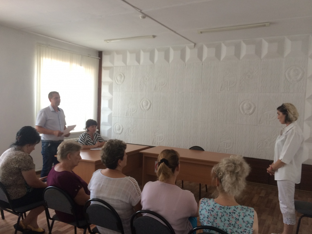 Заседание территориальной комиссии по профилактике правонарушений Платнировского сельского поселения.