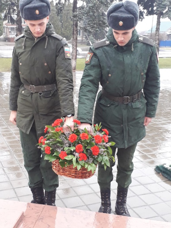 Открытие ежегодного конкурса по военно-патриотическому воспитанию памяти маршала Г.К.Жукова.....