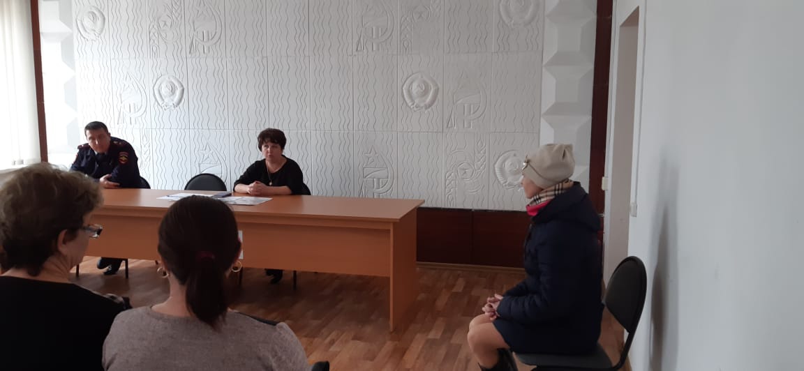 Заседание территориальной комиссии по профилактике правонарушений....