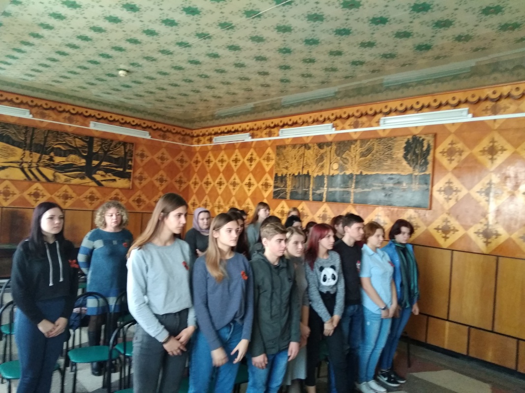 Тематическое мероприятие, посвященное Международному дню памяти жертв Холокоста «Взгляд в прошлое».