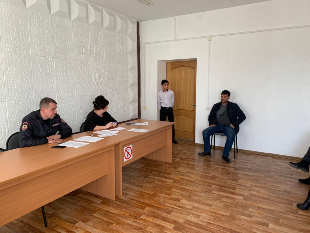 Очередное заседание территориальной комиссии по профилактике правонарушений поселения........