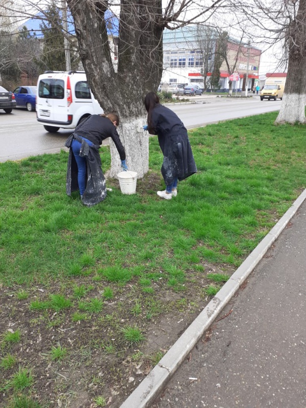 В нашем поселении проходит санитарный день....