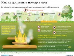 Меры безопасности при пожарах....