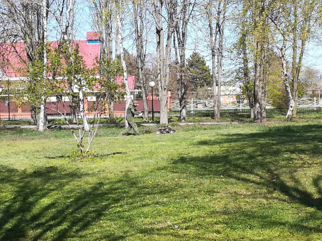 Покос травы...