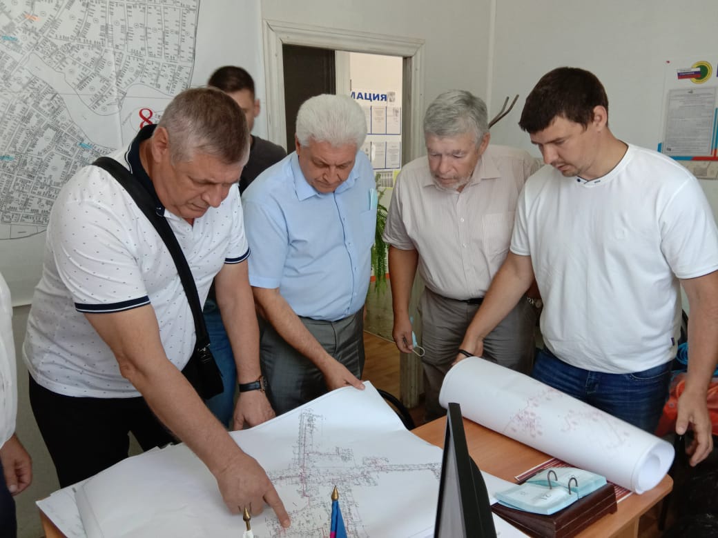 Рабочая встреча по проекту строительства новой модульной котельной в "Черёмушках".