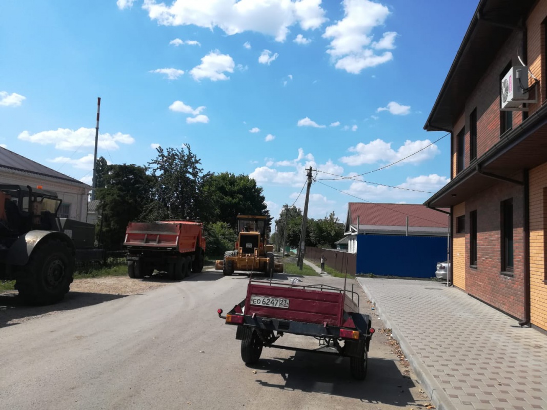 Ремонт дороги...