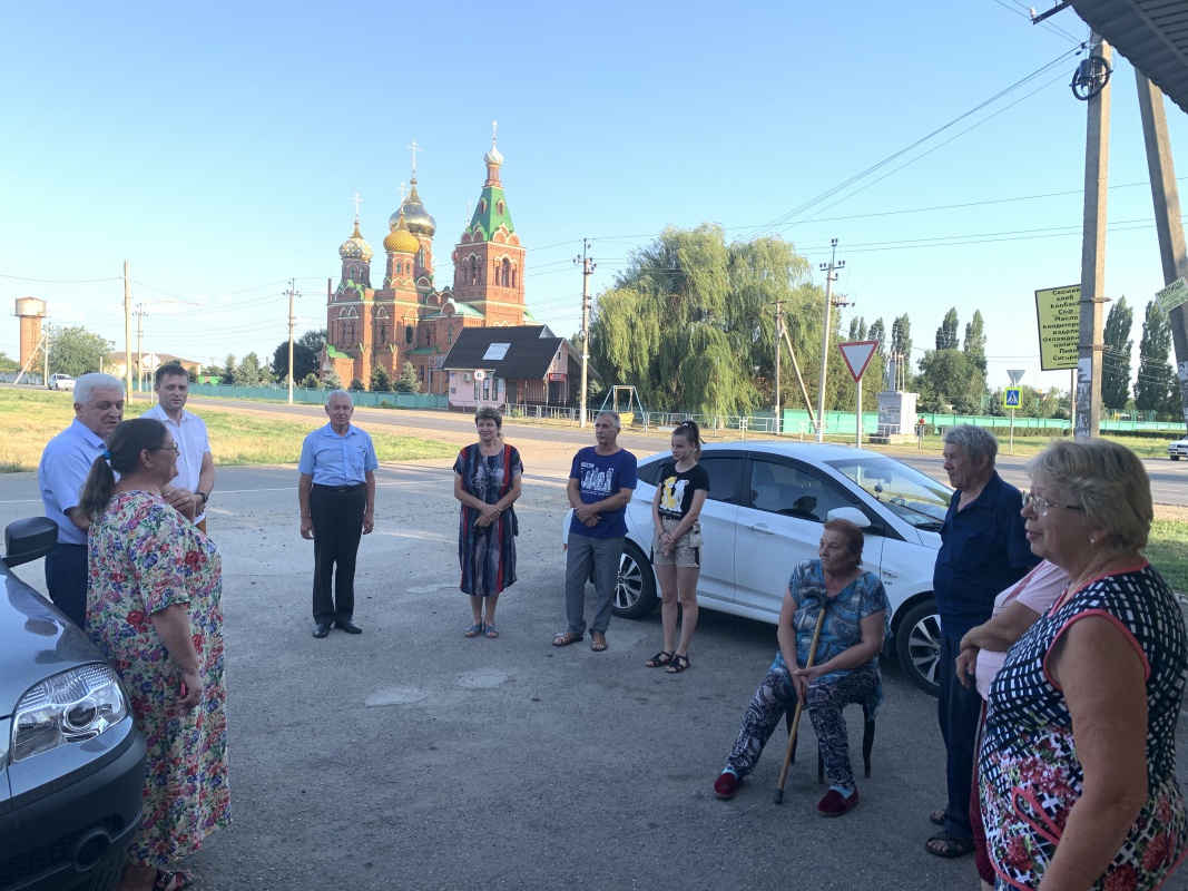 Встречи жителей поселения с кандидатами в депутаты Совета муниципального образования Кореновский район....