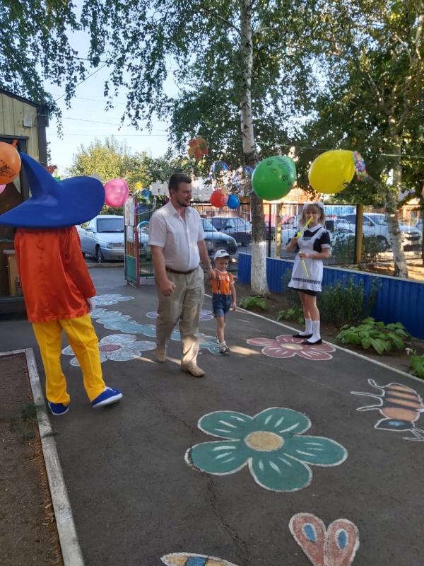 День знаний в детском саду "Колосок"