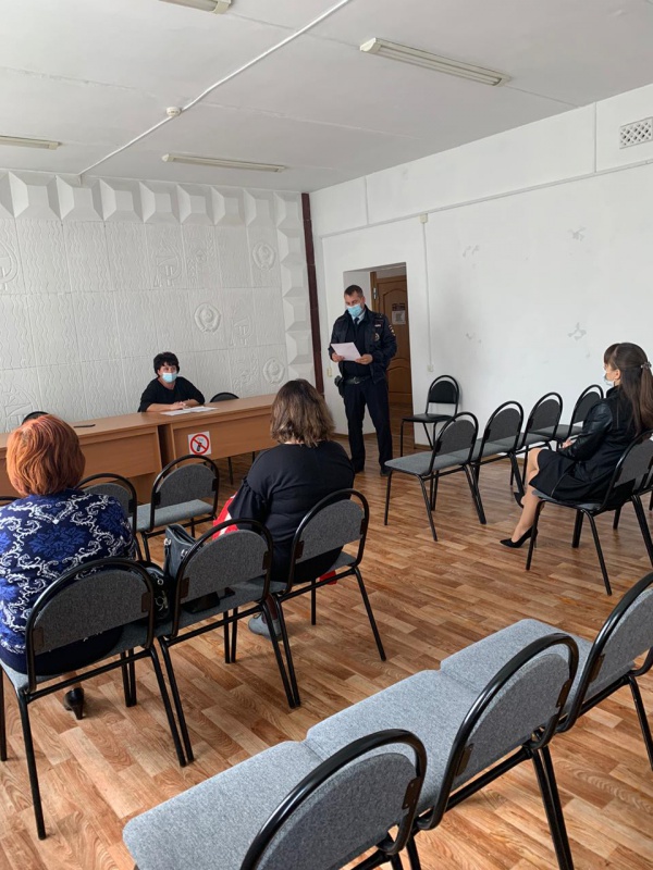 Заседание территориальной комиссии по профилактике правонарушений......
