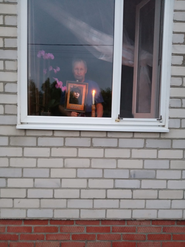 Всероссийские акции к 75-летию Победы в Великой Отечественной войне «Окна Победы»,«Свеча Памяти»,