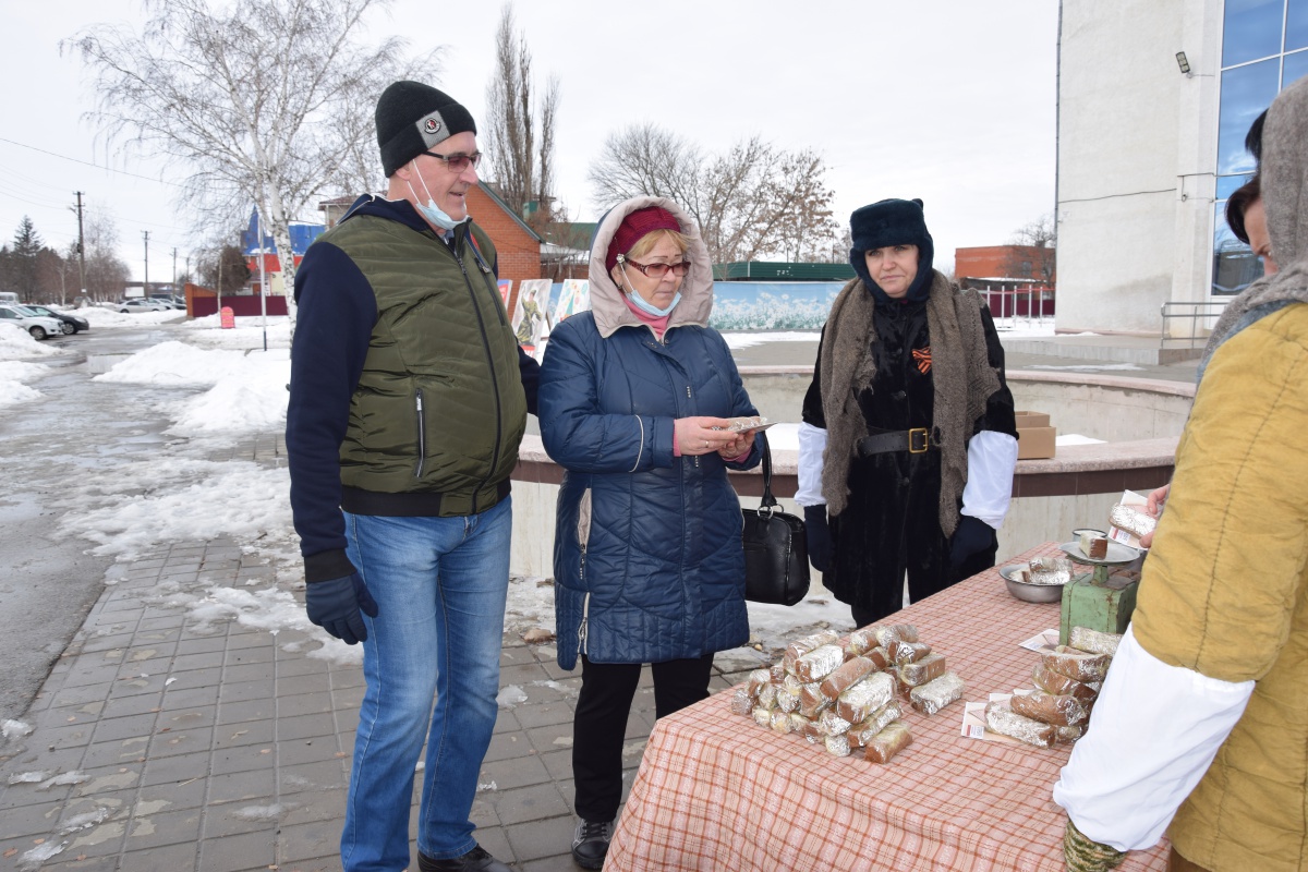 Акция памяти "Блокадный хлеб"
