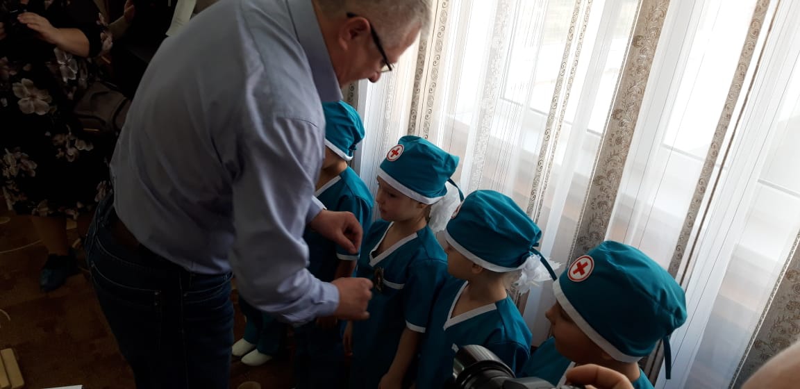 В МДОБУ №44 прошло торжественное мероприятие по открытию группы "Ребята - докторята"
