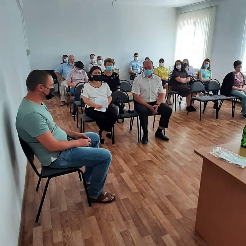 Заседание территориальной комиссии по профилактике правонарушений...