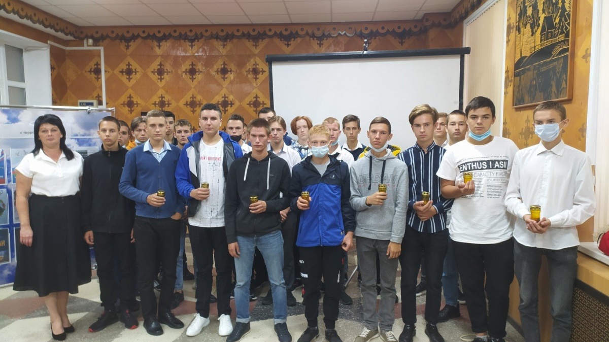 Тематическое мероприятие, посвященное Дню солидарности в борьбе с терроризмом "1 сентября 2004 г. Мы помним Беслан и скорбим!"