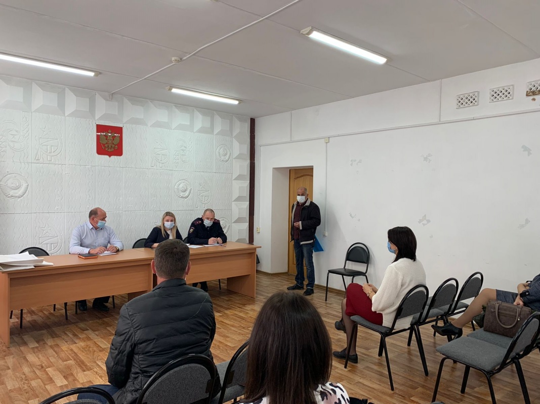 Территориальная комиссия по профилактике правонарушений Платнировского сельского поселения.