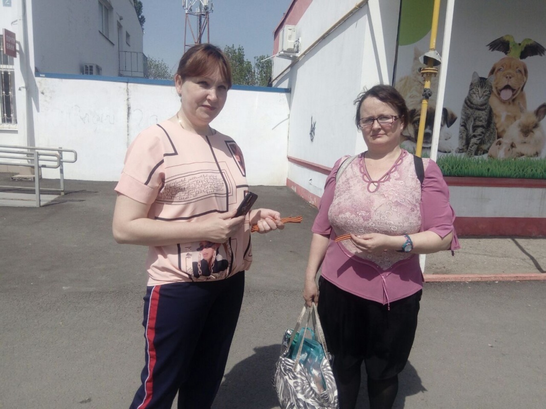 В России стартовала акция «Георгиевская ленточка»,
