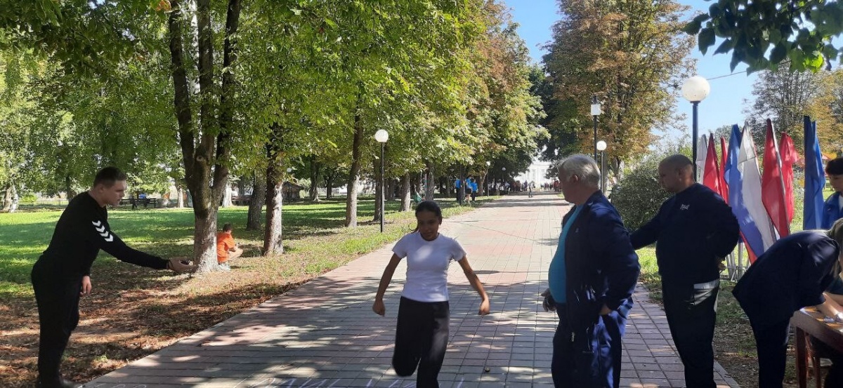 Поселенческий этап соревнований по бегу в рамках Всероссийского дня бега "Кросс наций".