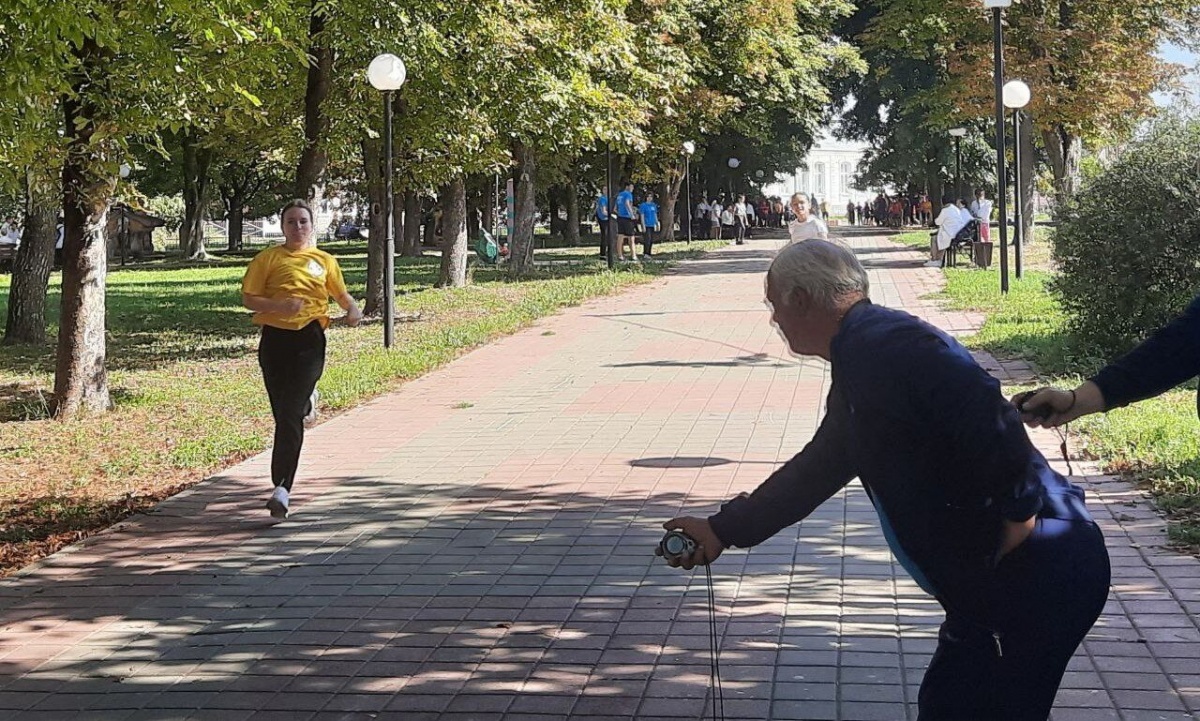 Поселенческий этап соревнований по бегу в рамках Всероссийского дня бега "Кросс наций".