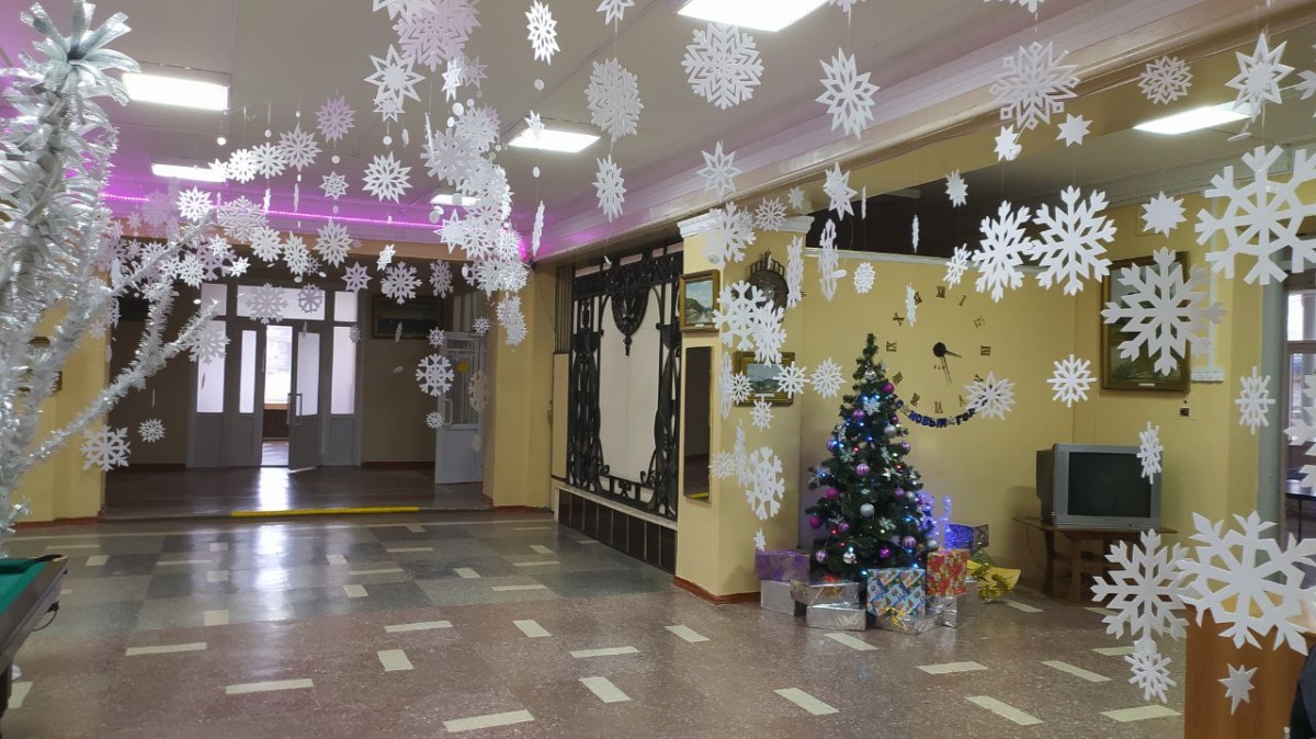 Краевой конкурс на лучшее оформление Дома Культуры "Зима рисует кружева"
