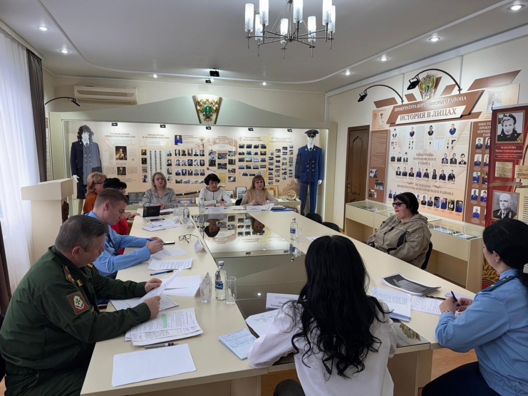 «Прокуратурой Кореновского района проведен прием участников специальной военной операциии членов их семей»