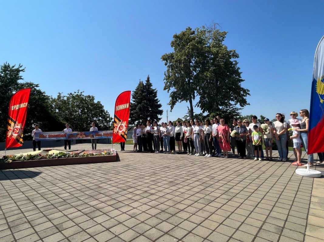 22 июня состоялся торжественный памятный митинг «В сердцах навеки», посвященный Дню памяти и скорби.